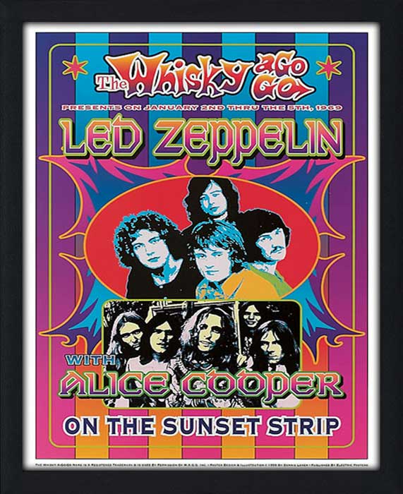 Led Zeppelin, Alice Cooper